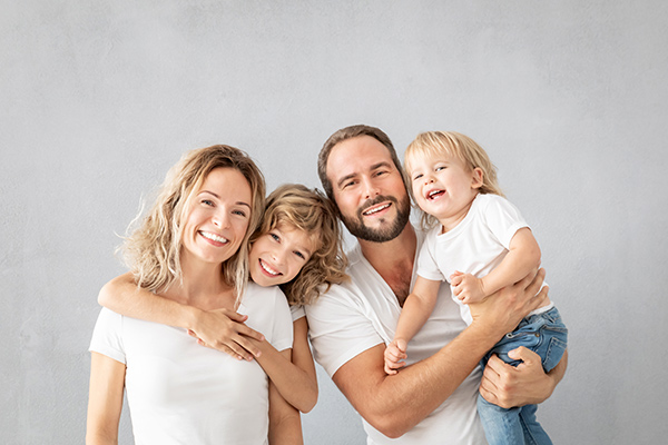 Foto von eine Fröliche Familie
